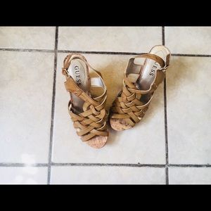 Guess spring/summer wedges